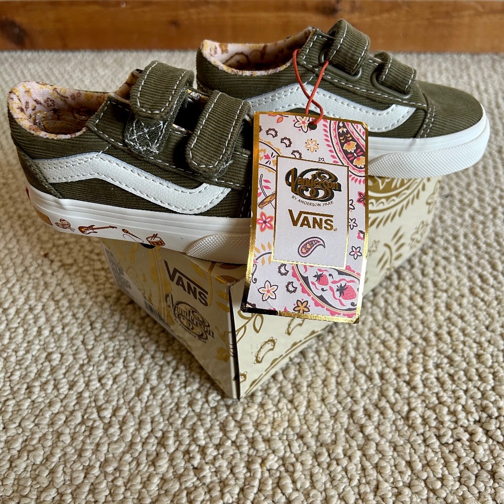 NIB VANS toddler sz 5.5 Old Skool vans Anderson Paak